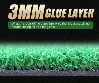 PGM Golf Driving Range Commercial 3D Hitting Mat 1.5M x 1.5M Spring Base 30KG DJD007