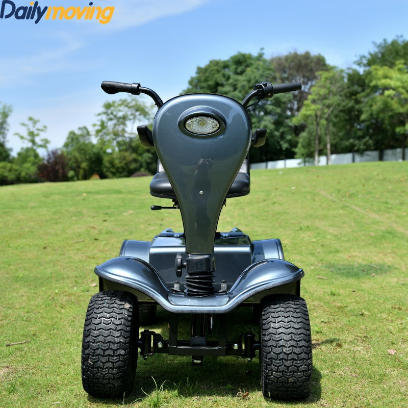 Dailymoving DM418 single seat lithium battery electric mobility scooter farm golf scooter cart buggy