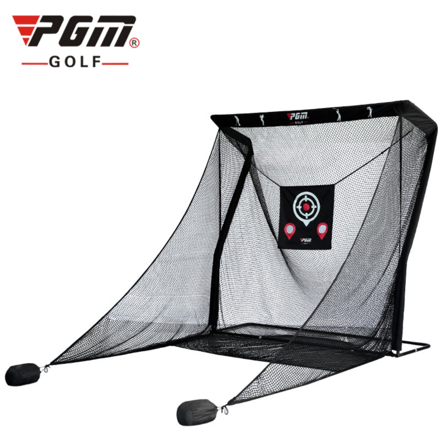 PGM Golf 2.5Mx2.5Mx3M Hitting Cage with Side Nets