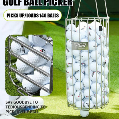 PGM QK006 Stainless Steel  Basket Ball Picker