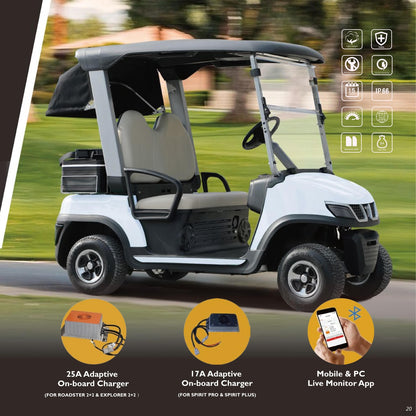 Tara Explorer 2+2 Lithium Battery Four Seats Electric Golf Cart