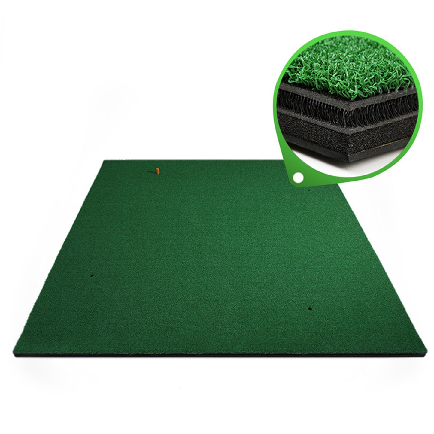 PGM Golf Driving Range Commercial 3D Hitting Mat 1.5M x 1.5M Spring Base 15KG DJD001