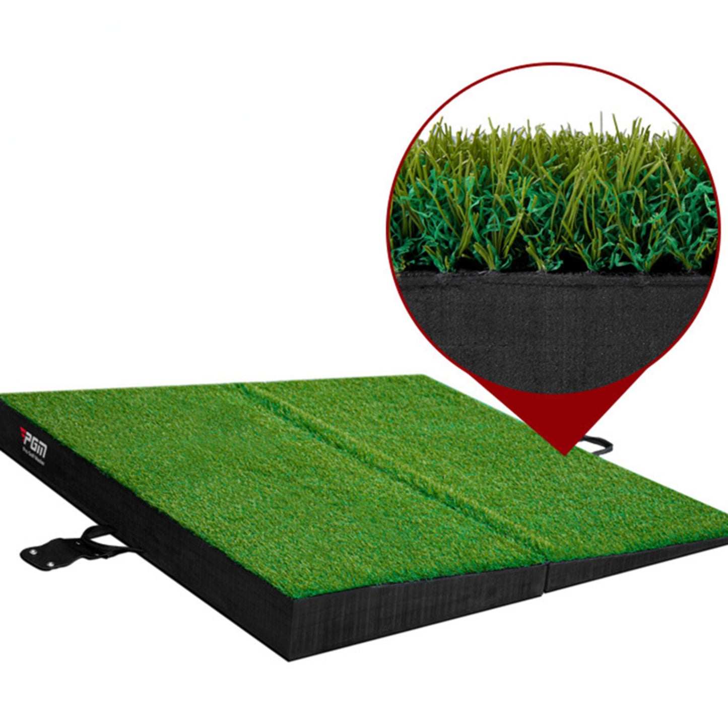 PGM GOLF Slop 1Mx1M Commercial Class Driving Range Hitting Mat DJD041