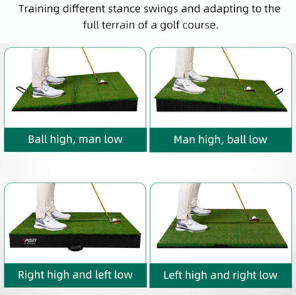 PGM GOLF Slop 1Mx1M Commercial Class Driving Range Hitting Mat DJD041