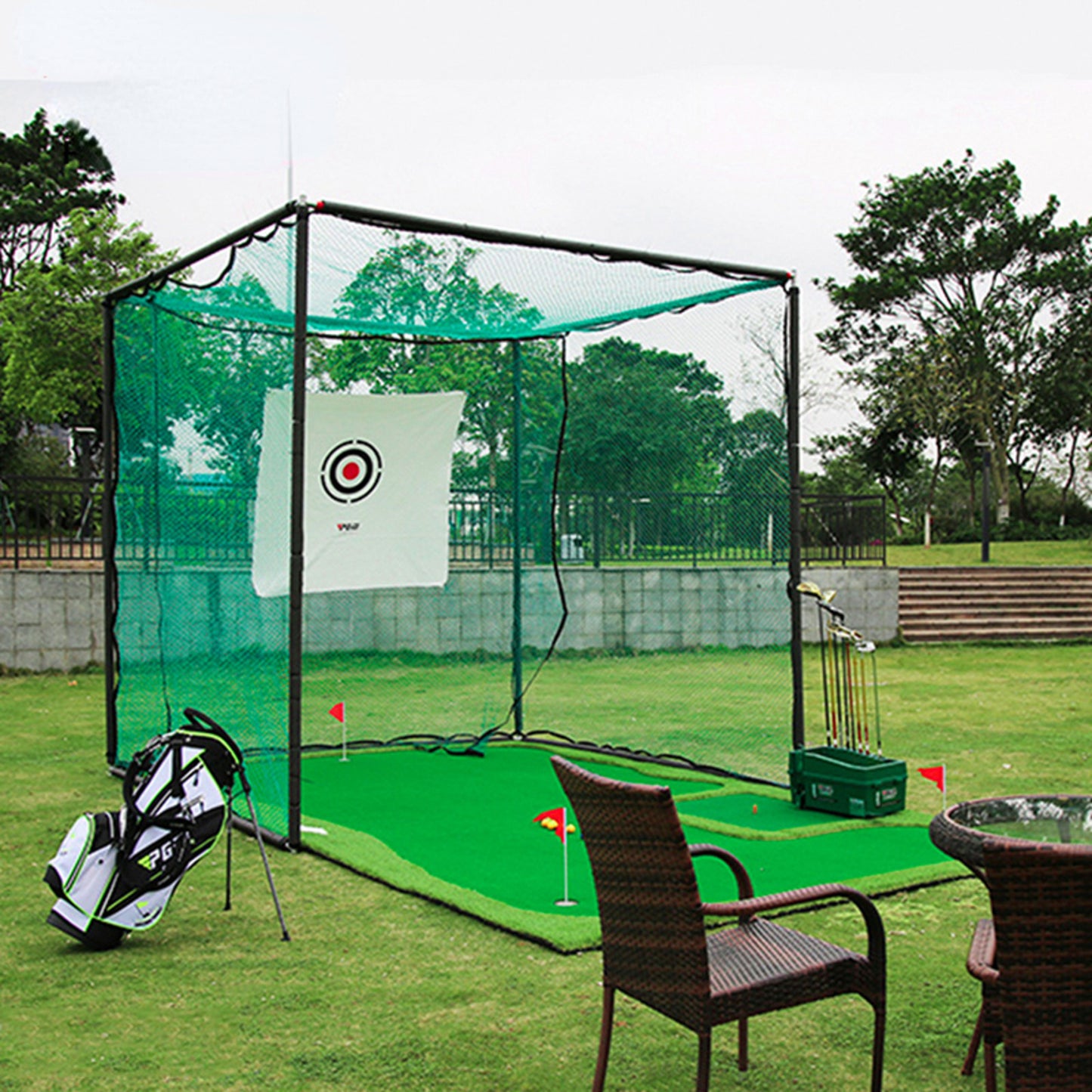 PGM GOLF 3Mx5M Hitting and Putting Green Mat for hitting Cage GL020-3M