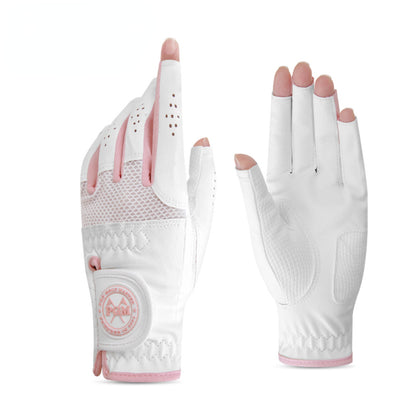 PGM Women Microfiber Cloth Breathable Fingers Golf Glove ST031