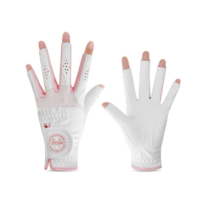 PGM Women Microfiber Cloth Breathable Fingers Golf Glove ST031