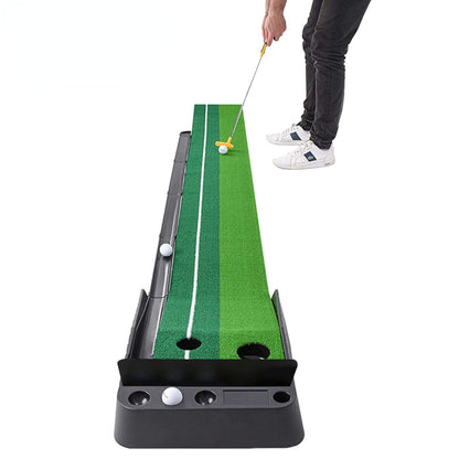 PGM GOLF 3M Mini Putting Mat with Automatic Ball Return Trainer TL004