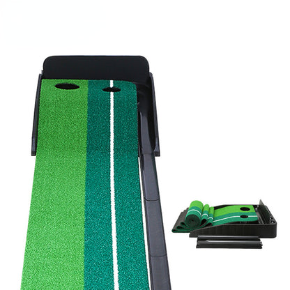 PGM GOLF 3M Mini Putting Mat with Automatic Ball Return Trainer TL004