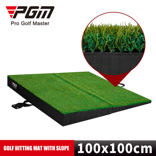 PGM GOLF Slop 1Mx1M Commercial Class Driving Range Hitting Mat DJD041