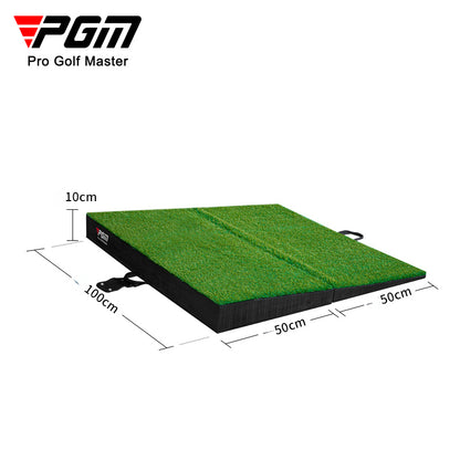 PGM GOLF Slop 1Mx1M Commercial Class Driving Range Hitting Mat DJD041