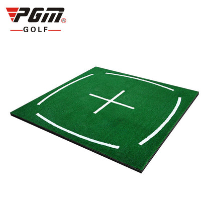 PGM GOLF 1.5Mx1.5M Guide Line Driving Range Practice Hitting Mat DJD042