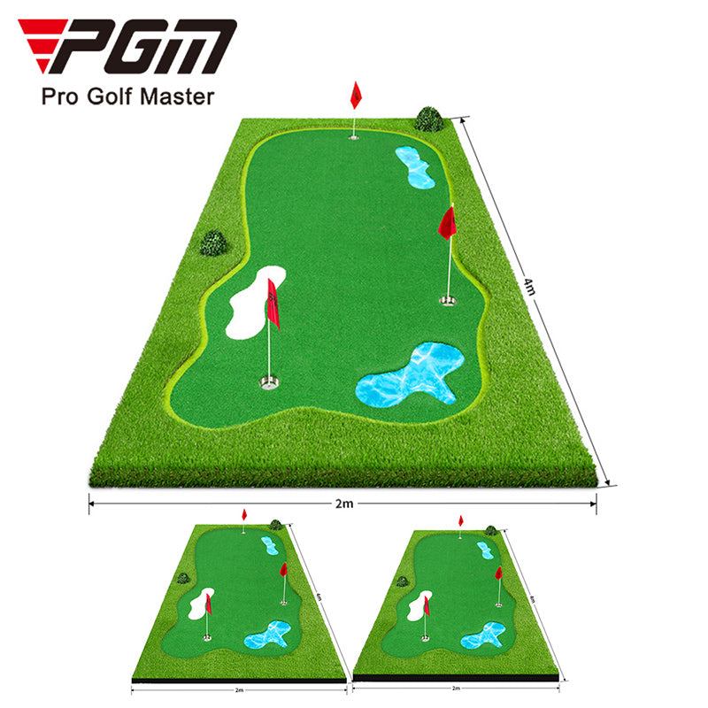 PGM GOLF 1Mx3M or 2Mx4M Golf Putting Green Mat GL020