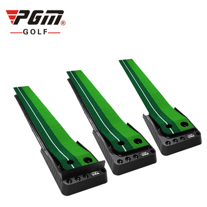 PGM GOLF 3M Mini Putting Mat with Automatic Ball Return Trainer TL004